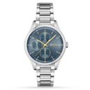 Grand Course Stainless Steel Blue Dial Watch - 1502583